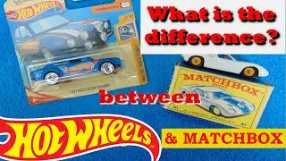 What is the difference between Hot Wheels and Matchbox? #matchbox #hotwheels