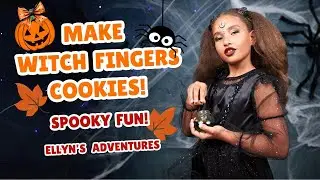 Spooky Witch Fingers Cookies Recipe  Ellyns Adventure in the Kitchen Halloween Edition