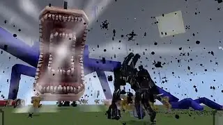 Minecraft PE S1/E28 Mob Battles: Shin Sonic vs. Beast Bendy