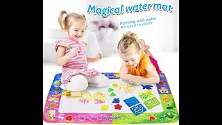 Mycozykid Magic Water Drawing Mat with Auto Clean