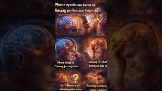 Phone Zyada Use Karne Se Dimaag Par Kya Asar Hota Hai? 😱 | Shocking Facts #shorts #ytshorts #viral