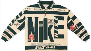 Nike x Cactus Plant Flea Market Long Sleeve Polo (AliExpress)