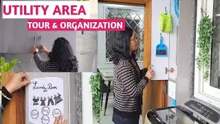 Utility Area Tour and Organization/ Smart Layout & Daily Use Organization Ideas 