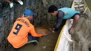 Pancing sungai baram dapat labi labi monster // labi labi monster