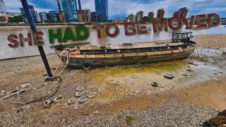 Trying to Move a Barge in London as a Complete Newbie