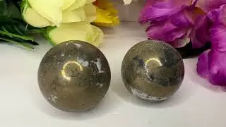 Copper Pyrite Sphere