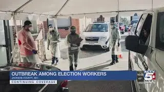 Jackson County election official explains likely source for at least 30 staff testing positive for