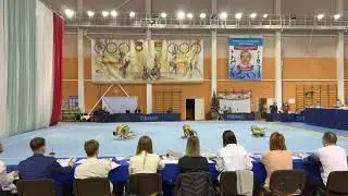 ТР 1 спортивный разряд, Лебедева - Литвинчук - Сергеева, КРОО ФСА, Темповое упражнение