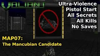 Doom II: Valiant - MAP07: Манкубианский кандидат (Ультра-насилие 100%)