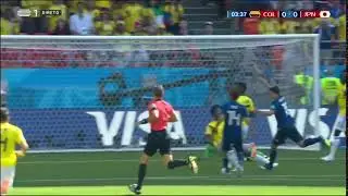 CARLOS SANCHEZ RED CARD FOR DELIBERATE HANDBALL