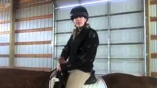 Riding without stirrups