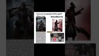 BLOODBORNE vs ELDEN RING‼️😩 #memes #bloodborne #eldenring #soulsborne #memes #gaming #rap