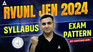 RVUNL JEN Vacancy 2024 | RVUNL JE Syllabus and Exam Pattern Details Analysis
