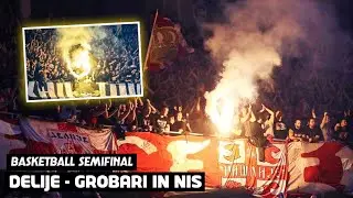 Partizan KK - Crvena Zvezda || Basketball Semifinal - Eternal Derby Atmosphere (17.02.23)