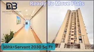 Diligent Builders &ndash; The Valley | 3BHK + Servant (2030 Sq.ft) 📲+91 8700297426 