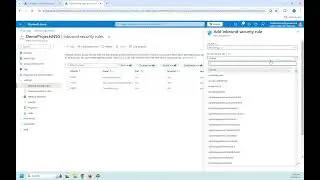 Creating a network security group in Azure