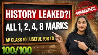 🔥 Complete History: All 1, 2, 4, 8 Marks Important Questions | Class 10 Social | AP Board