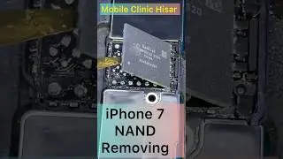 iPhone 7 NAND Removing