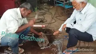 చైన్ వీడర్ తయారీ విధానం -   వరిలో కలుపు నివారణకు ఈ చైన్ వీడర్ / PADDY CHAIN WEEDER