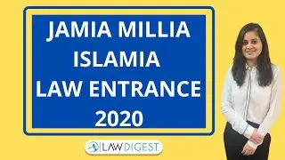 Jamia Millia Islamia Law Entrance 2020 | JMI BA LLB 2020