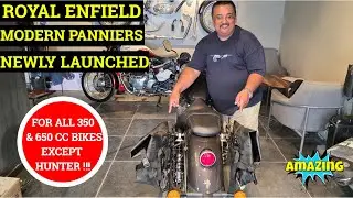 Royal Enfield Modern Soft Panniers for Super Meteor 650 | No more luggage tension now | Vlog No 729