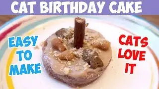 Simple And Easy Cat Birthday Cake Recipe - Happy 4th Birthday Stella and Boo!