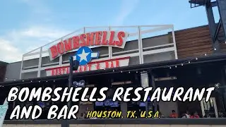 Bombshells Restaurant & Bar - Exciting Atmosphere & Great Food!!! - Houston TX USA | Food Tours