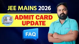 🤔JEE Mains 2026 Admit card update | jee mains 2026 admit card released | jee mains 2026 jan attempt 