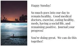 SUNDAY MOTIVATION! - Living Healthy w/ COPD
