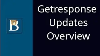 Getresponse Updates and new features  - Website builder, web connect and more
