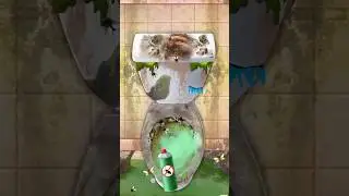 🧴🫧 Toilet🚽cleaning🧼|🏠Home makeover🧹|🧽ASMR game🎮