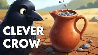 The Clever Crow 🐦💧 | A Thirsty Crow Story | WeeStar Stories