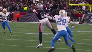 Boutte plucks Maye's toss for a 42-yard pickup!