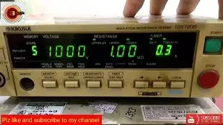 How to use Insulation Resistance tester | Insulation resistance tester all function uses in Hindi