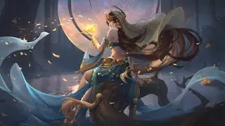 Honor of Kings - 海月 ( Hai Yue ) skin Illusory Spring Shadow gameplay