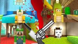 Minecraft Wii U - Luigi's Mansion Series - WHO KILLED LUIGI!?! [10]