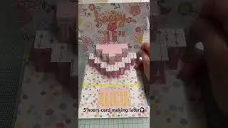When the card you envision takes you hours&hellip;  #cardmaking #craftingtips #creativeprocess #diycrafts