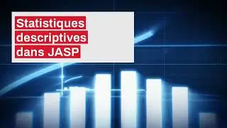 Statistiques descriptives dans JASP