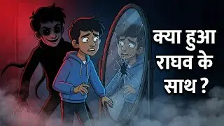 अंधेरे का सच 😱 | Horror Thriller Mystery Story | 2D Animated Horror | trisha's creations#horror 