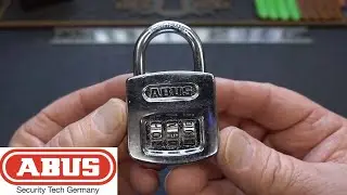(1413) Расшифруйте кодовый замок Abus 160/40
