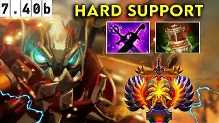 Clockwerck Immortal Hard Support - Dota 2 Patch 7.40b Pro Pub Gameplay #3