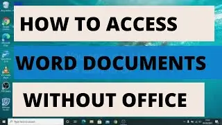 How To Use Apache Open Office - Word Documents & Excel Spreadsheets Without Office - For Free