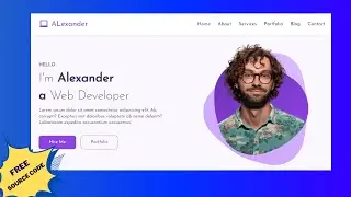Responsive Personal Portfolio Website Using HTML CSS And JavaScript
