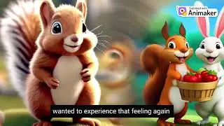Sammy Squirrel's Heartwarming Tale| Teaching Kids Helping, Smart Thinking & Values | Learn with Fun!