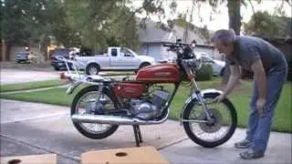 1976 Suzuki GT250 cold start after carb adjustments