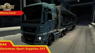 Euro Truck Simulator 2 044 Winterland. Larissa(GR) - Mountain Resort(WL) 53 Km (Gameplay) 1440p