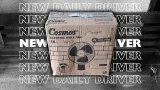 New Year New Daily Driver - Unboxing Cosmos 16-WFCR Electric Wall Fan