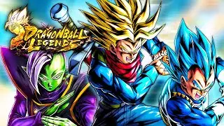 Super Saiyan 2 & Super Saiyan God SS Trunks Adult & Vegeta - Trailer (Dragon Ball: Legends) (4K)