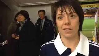 Megan Sneddon on Scotland's 7-0 victory over Bosnia-Herzegovina