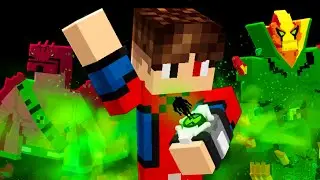 NOVA SÉRIE BEN 10 no MINECRAFT!